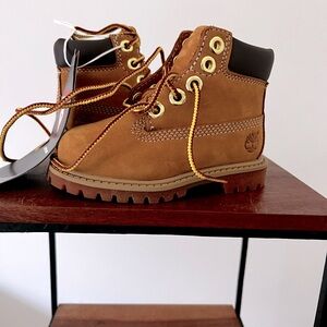 Timberland Premium  Toddler 6” Boots in Wheat
